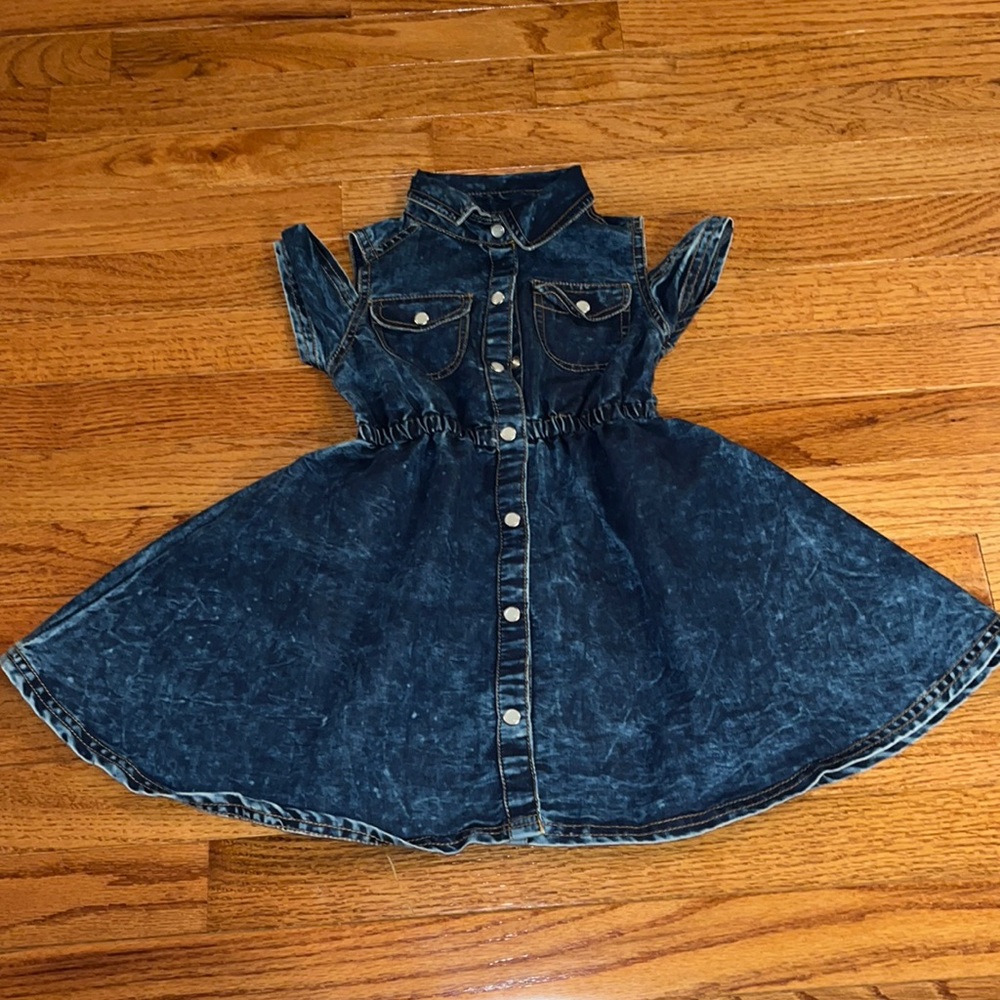 DOLLHOUSE GIRLS 3T JEAN DRESS